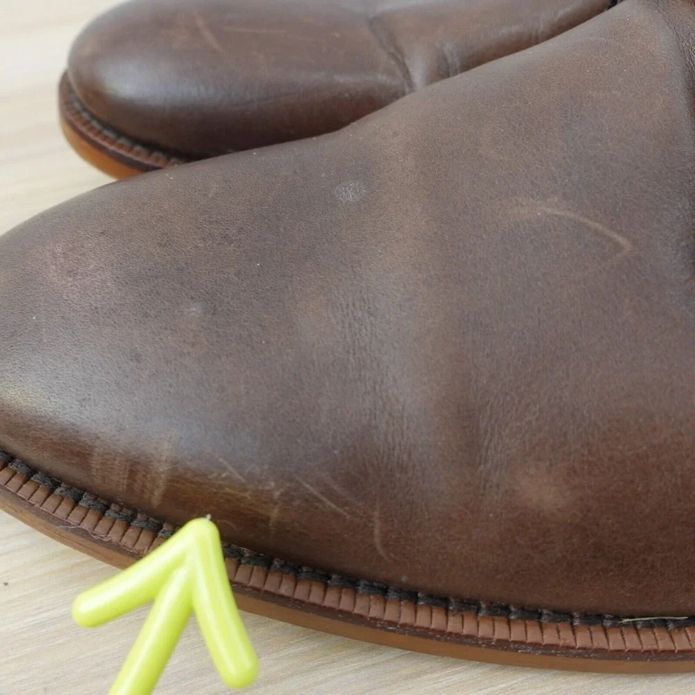 Double Monk Strap Leather Shoes Mens 11.5 GORDON RUSH‎ Harper Formal Chocolate